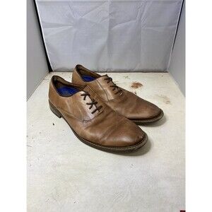 Vince Camuto Lawsen Oxfords Mens Size 10 M Brown Leather Lace Up Round Toe